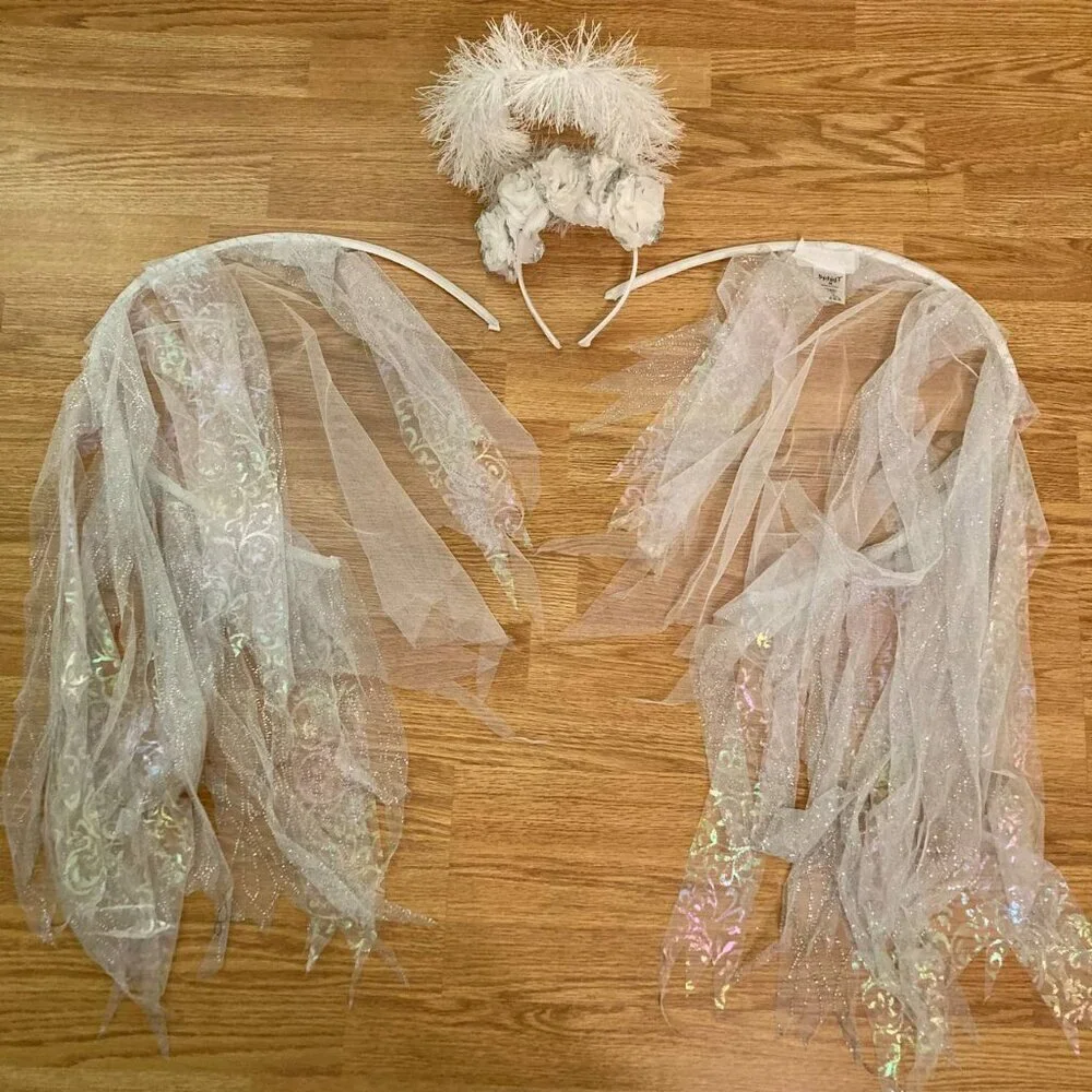 Angel Halloween Costume - Size Medium (7/8YO)